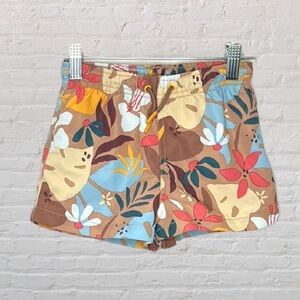 Zara Floral Swim Trunks